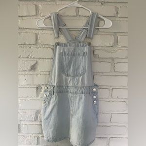 LIGHT BLUE DENIM OVERALL DRESS
